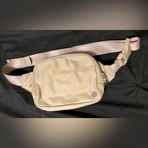 Lululemon Athletica Beige Belt Bag
